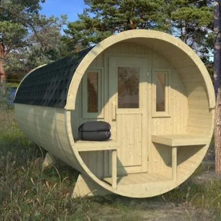 Schlafen Im Fass Mit Sonnenuntergang Blick * Komptendorf