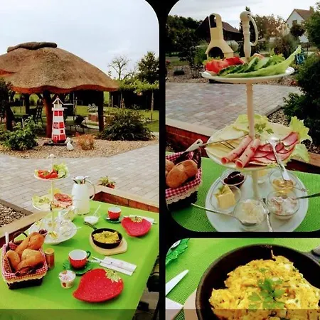 Schlafen Im Fass Mit Sonnenuntergang Blick Komptendorf