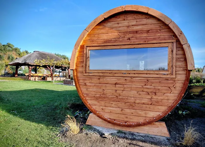 Schlafen Im Fass Mit Sonnenuntergang Blick * Komptendorf